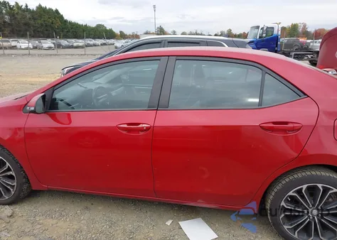 2014 Toyota Corolla S Plus z USA, uszkodzony, nr VIN 2T1BURHE5EC045076